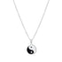Collar Colgante Yin Yang Plata de Ley 925