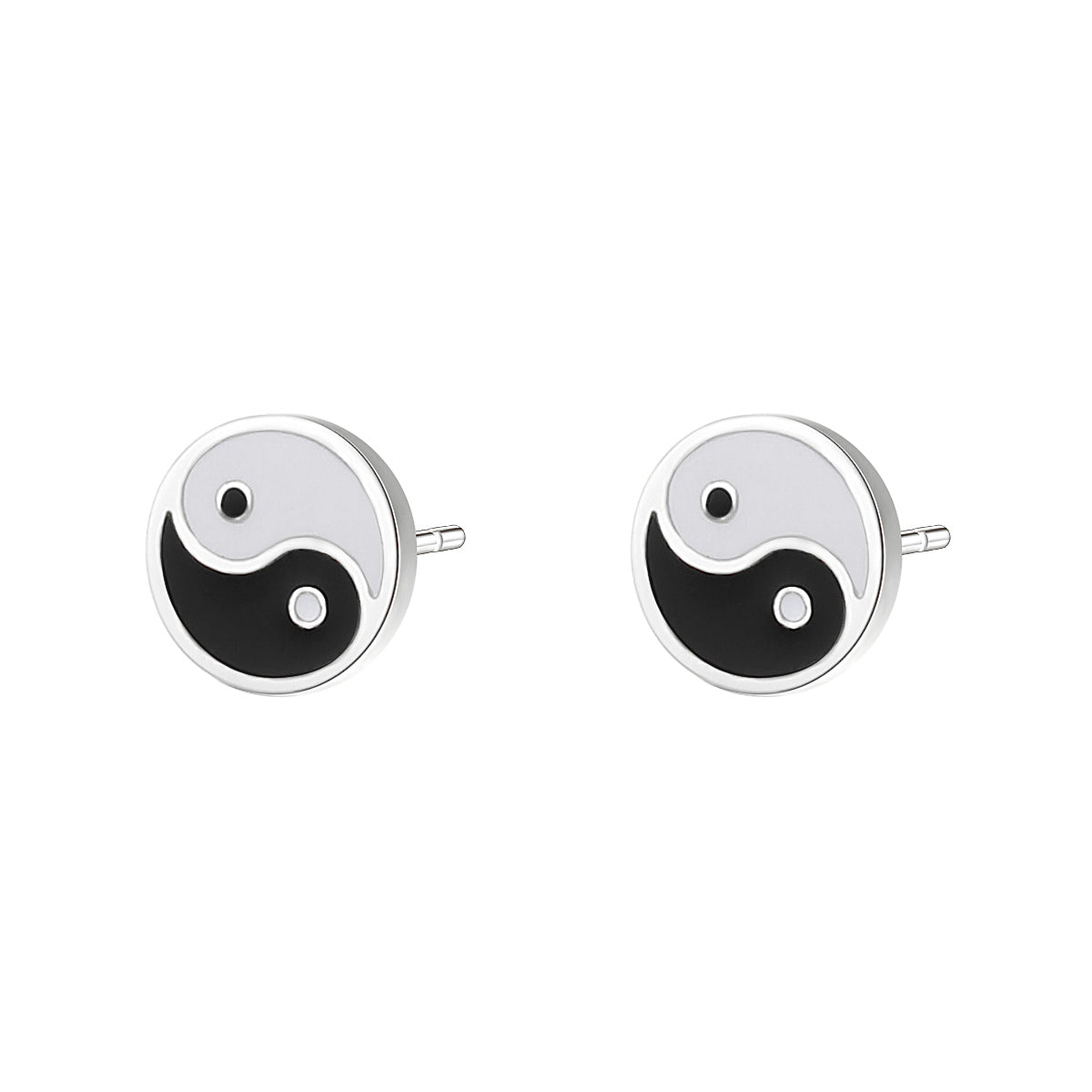 Yin Yang Ohrstecker