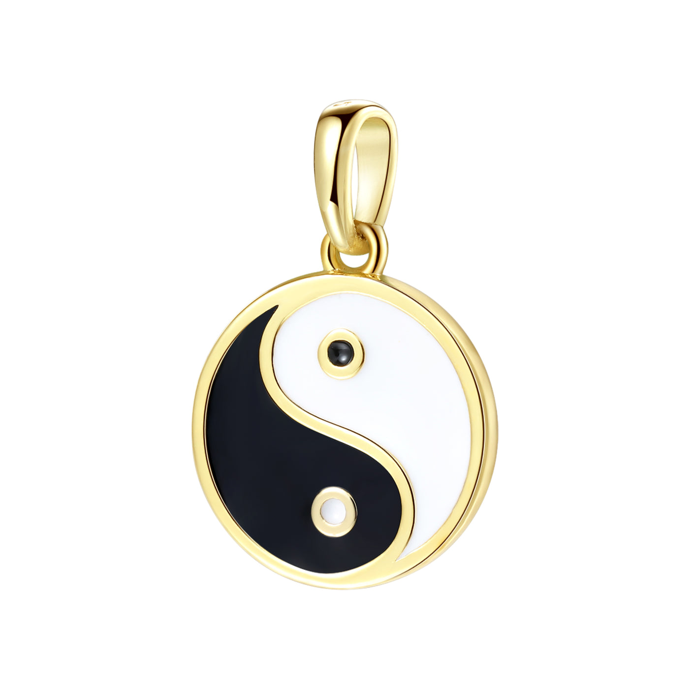 Balance Pendant for Calm & Harmonious in Gold