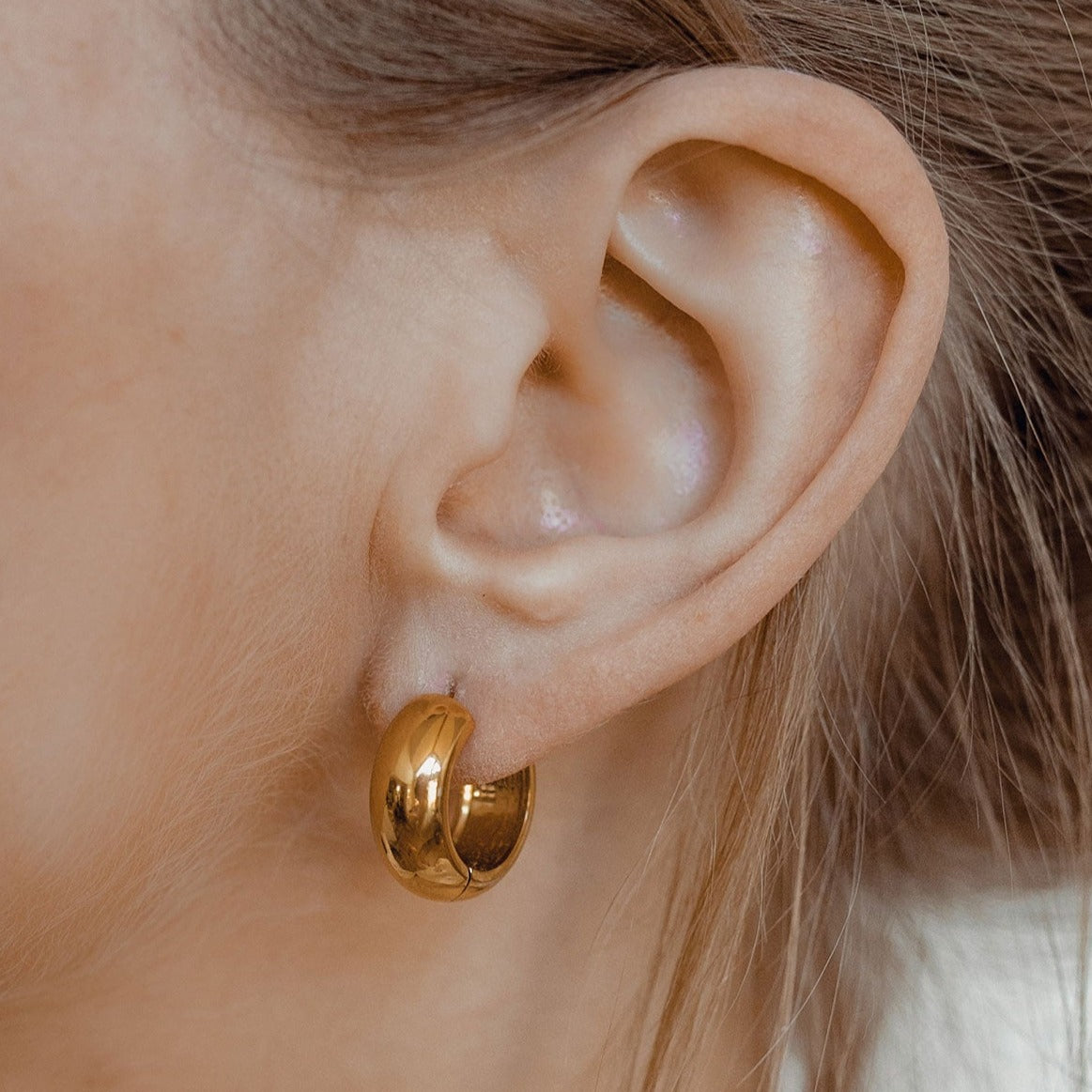 Pendientes de Aro Grueso