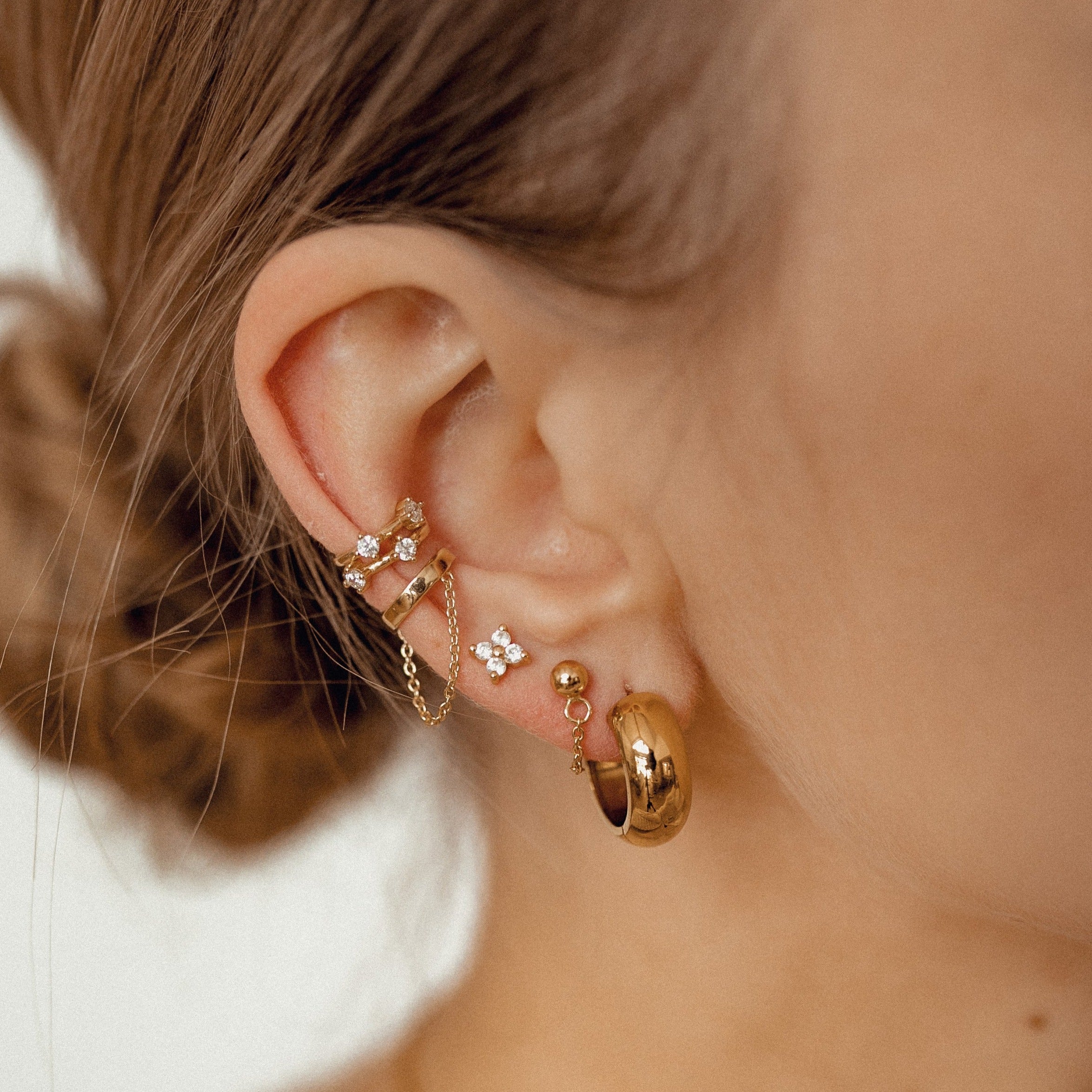 Pendientes de Aro Grueso