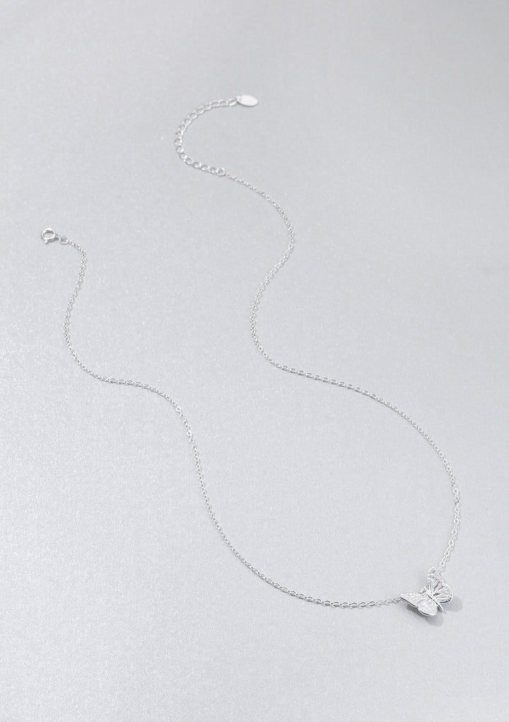 Collares con Colgante Mariposa Plata de Ley 925