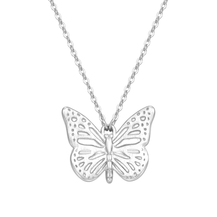 Collares con Colgante Mariposa Plata de Ley 925