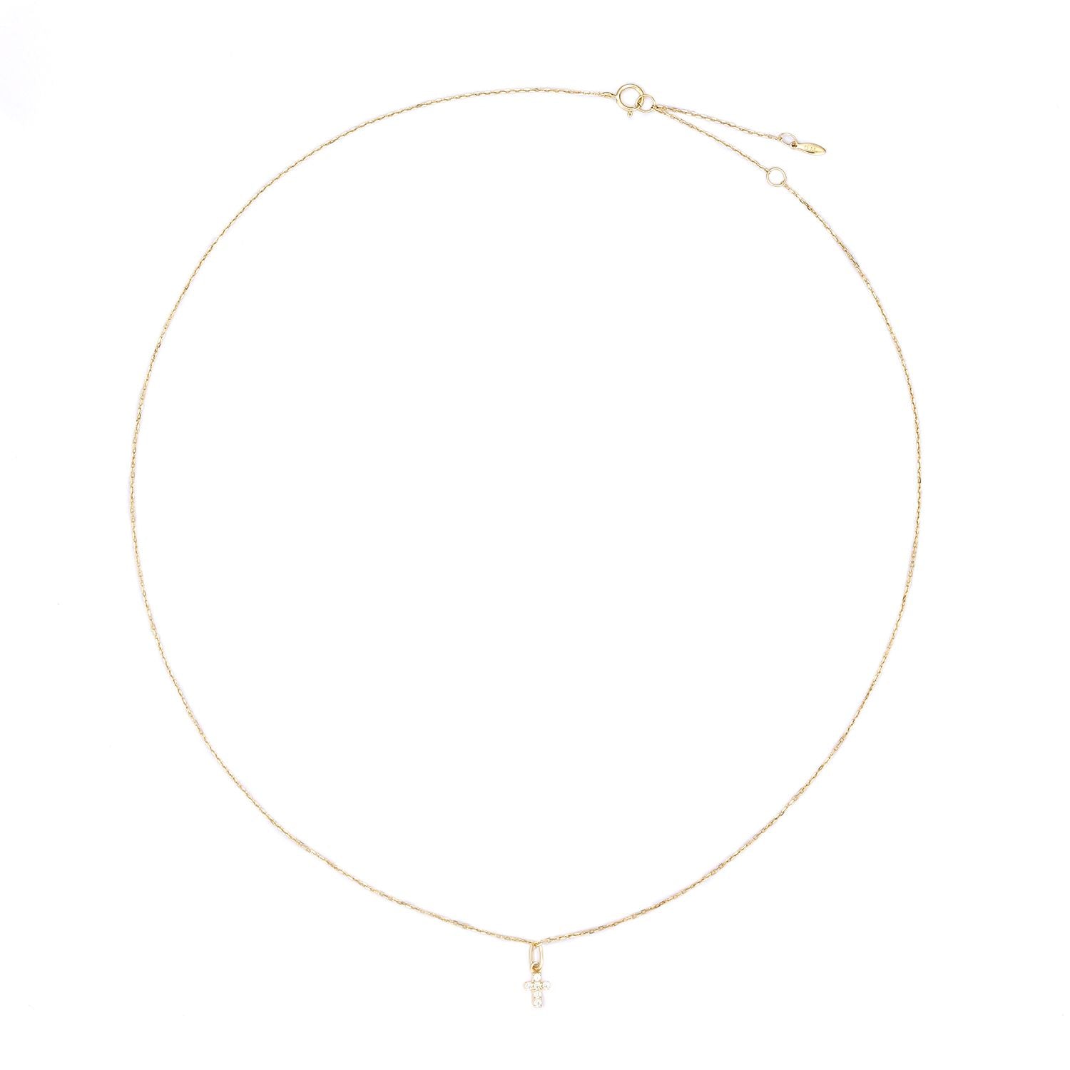 Hoffnung Anhänger Kette 14K Gold