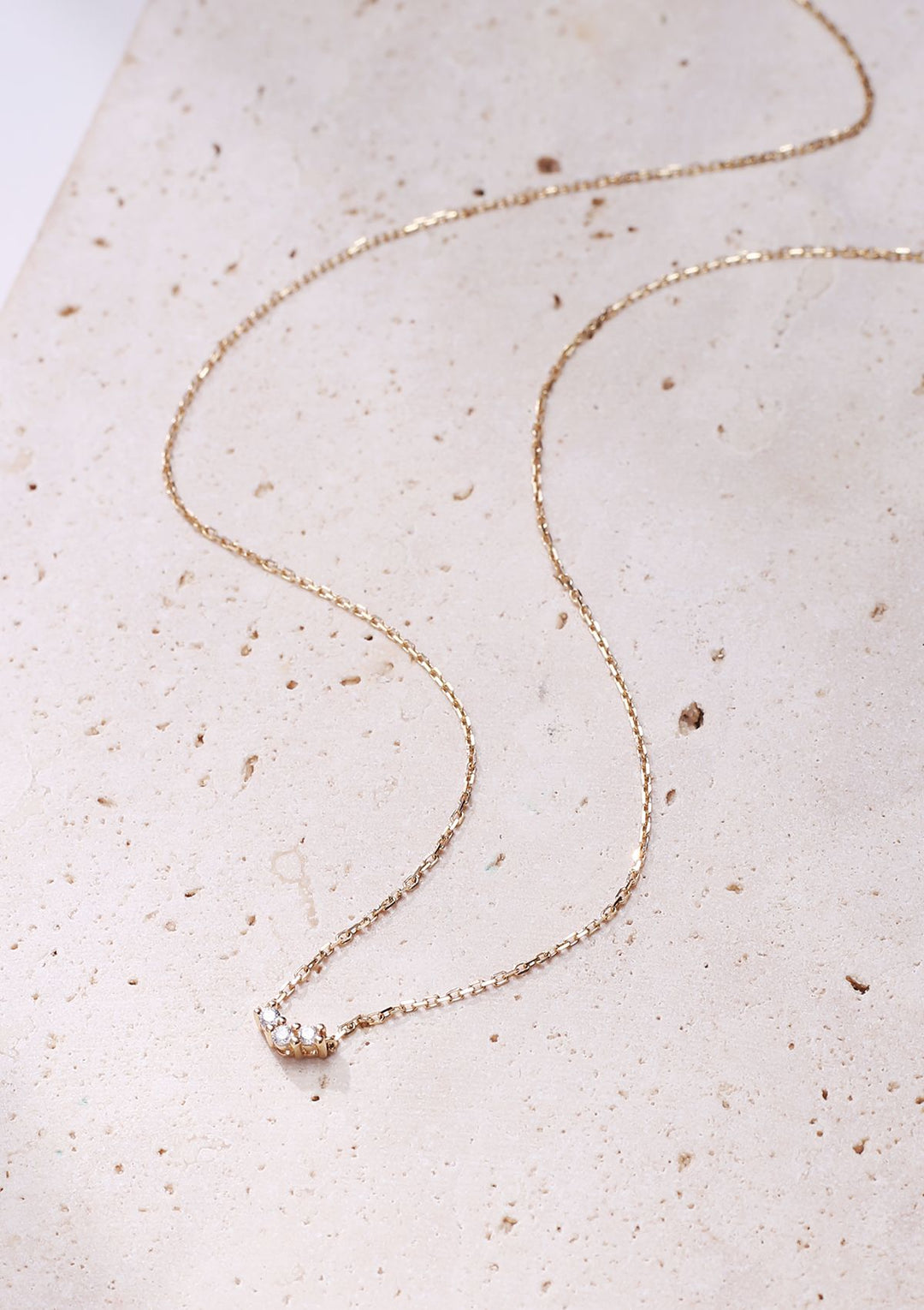 Joy Necklace 14K Gold – Hey Happiness - Main Image