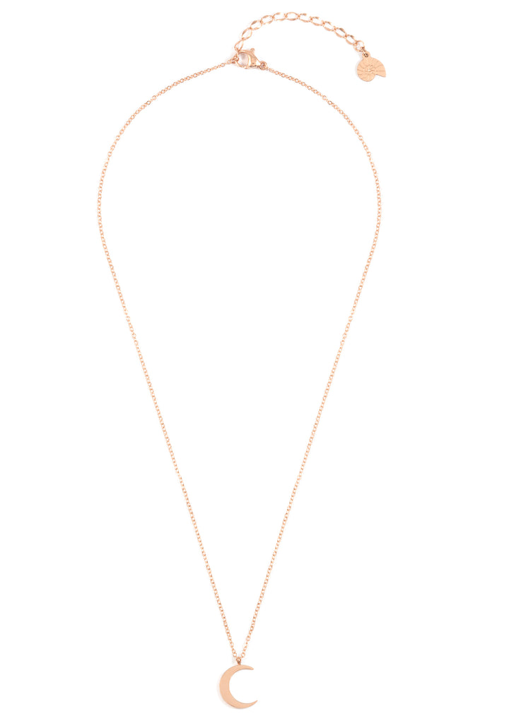 Collares a Capas con Estrellas y Luna en Oro Rosa