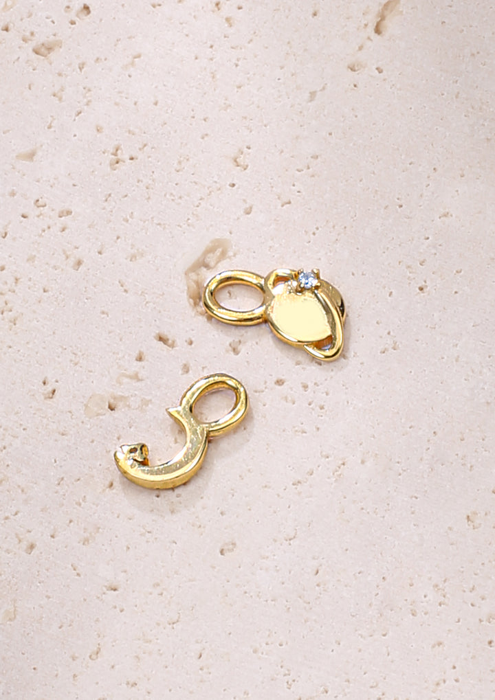Moon and Planet Charm Hoop Earrings Sterling Silver Gold