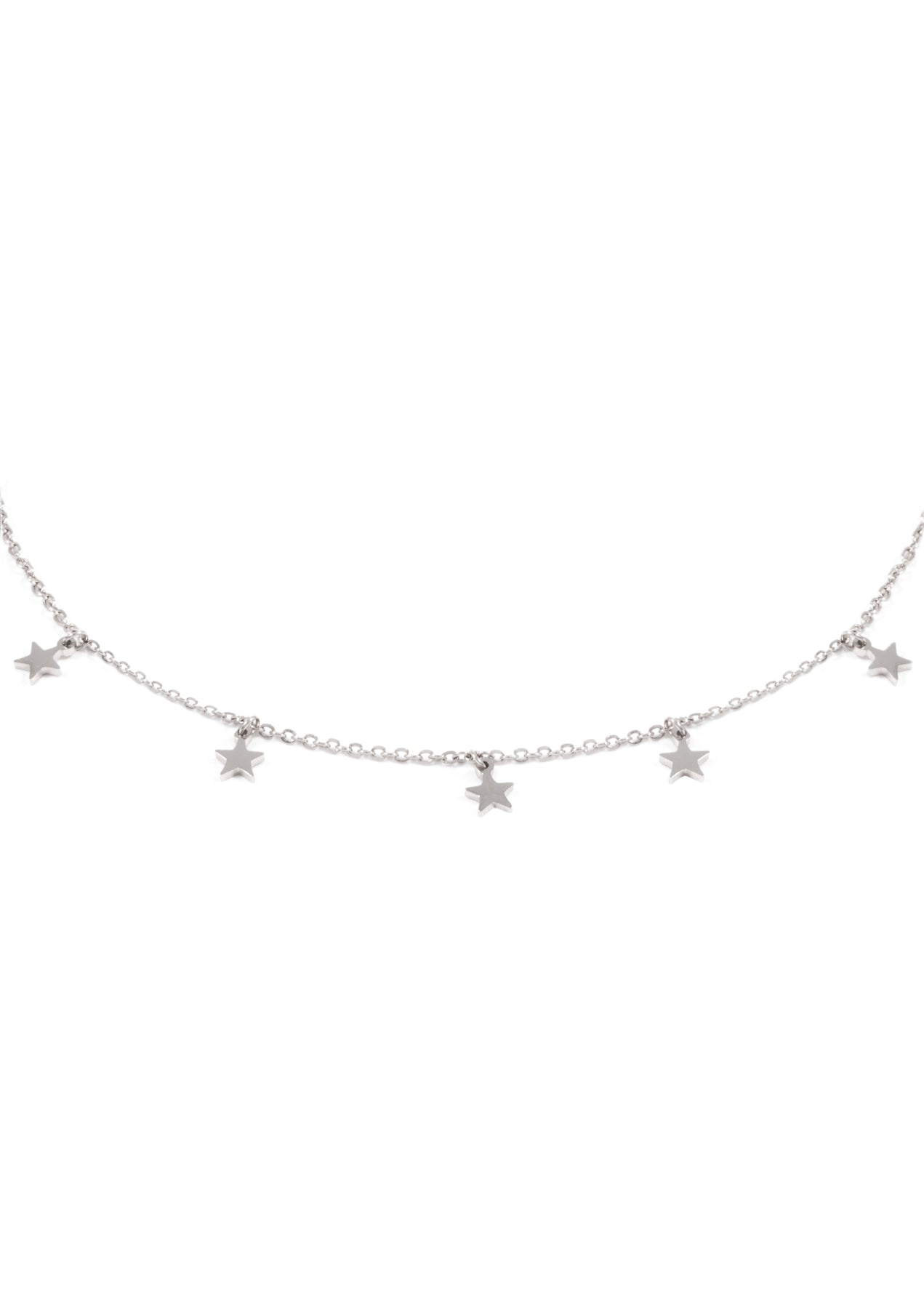 Layering Necklaces Stars and Moon in Rose Gold – Hey Happiness