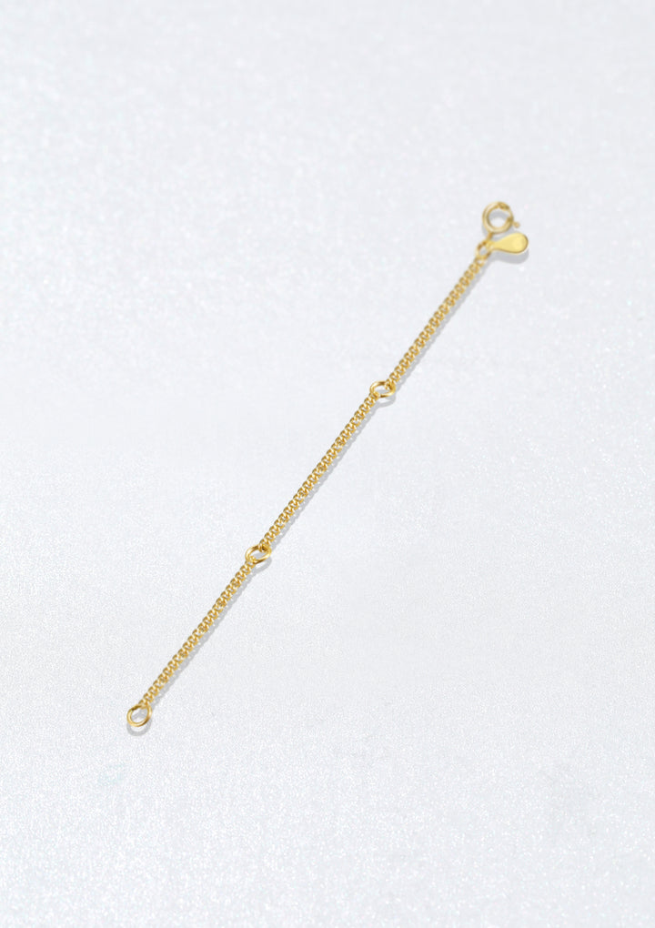 Extension de Collier Argent Sterling en Or